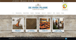 Desktop Screenshot of oudeplank.nl